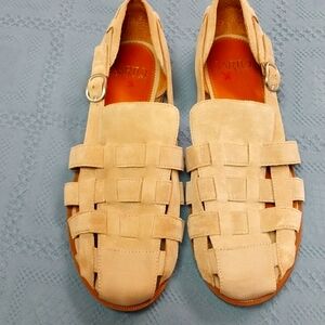 Franco Sarto Suede Flats